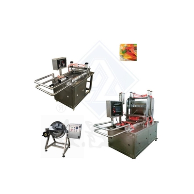 Geavanceerde roestvrij staal 3kw Peer Apple Pectin Gelatine Gummy Candy Maker
