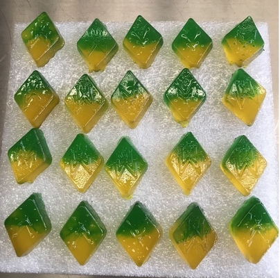 Kleine semi-automatische grootschalige industrieën CANDY Depositor machines voor zachte snoepbeer
