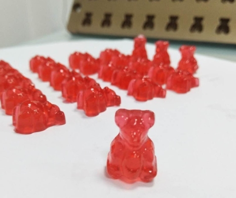 Kleine semi-automatische grootschalige industrieën CANDY Depositor machines voor zachte snoepbeer