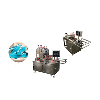 Soft Gummy Candy Depositing Machine Multifunctioneel en compact ontwerp 1900*900*1620mm