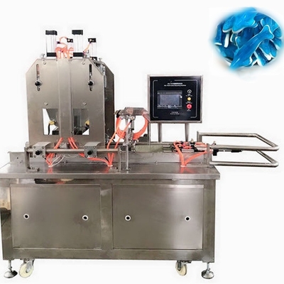 3kw Blauwe bessen Oranje watermeloen Gummy Machine voor Jelly Candy maken State-of-the-art