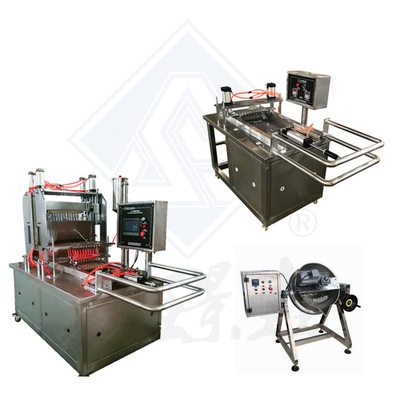 Machineriefunctie Depositeringsringen Gummy-machine voor de productie van jelly candy