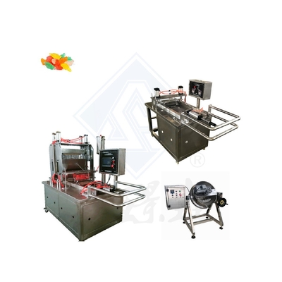 Hoog productieve gummy snoepmachine voor aardbeien beren appels hoge opbrengst