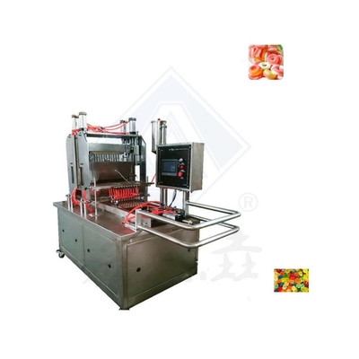 Suiker-gebaseerde zuur beren harten zachte snoepmaker voor aanpasbare gummy snoep productie
