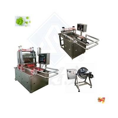 220V 3kw Commerciële Ananas Soft Candy Maker Gummy Candy Making Machine met ontwerp