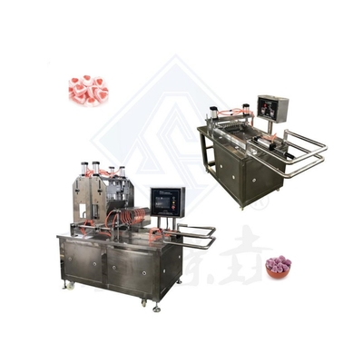 220V 3kw Commerciële Ananas Soft Candy Maker Gummy Candy Making Machine met ontwerp