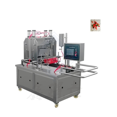 500kgs Ananas Cherry Soft Candy Maker Gummy Candy Machines 1900*900*1620mm
