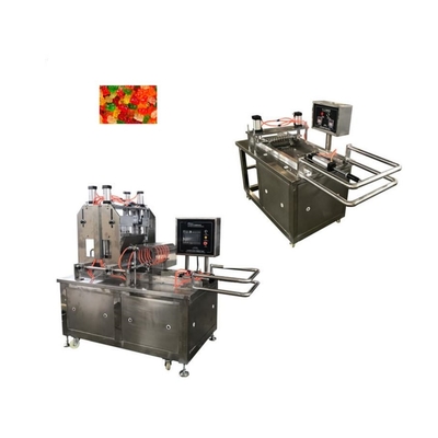 500 kg capaciteit ringen beer pizza gummy snoep maken machine voor suiker op basis van snoep