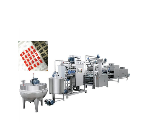 Automatische machine voor het maken van gummy mint snoep met pectine
