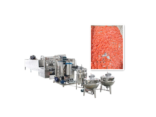 Automatische machine voor het maken van gummy mint snoep met pectine