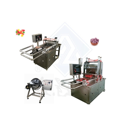 Deposito-machine functie Gummy Candy Making Machine 500kgs voor Apple Rings Candy