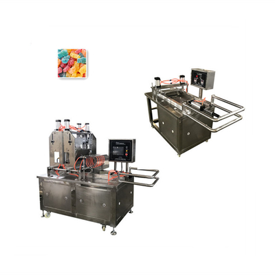 Deposito-machine functie Gummy Candy Making Machine 500kgs voor Apple Rings Candy