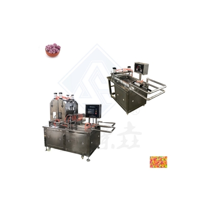 Deposito-machine functie Gummy Candy Making Machine 500kgs voor Apple Rings Candy
