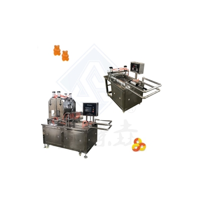 Deposito-machine functie Gummy Candy Making Machine 500kgs voor Apple Rings Candy