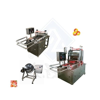 1900*900*1620mm Beer Leaves Candy Depositing Machine Gummy Candy Making Machine Multifunctionele