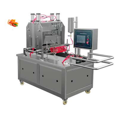 20-50 kg/uur Gummy Candy Depositing Machine met semi-automatische werking en 3 kW vermogen