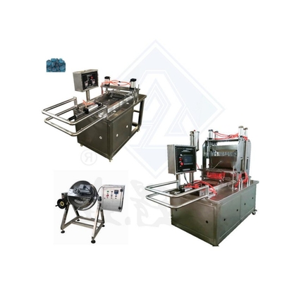 Commerciële Mango gelatine gummi snoep deponeren machine met multifunctionele functie