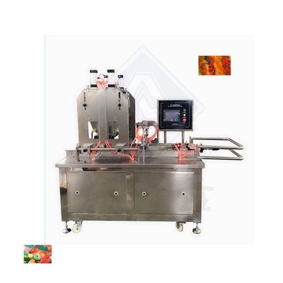 Multifunktioneel deponeren machine voor kleurrijke Bear Pear Gummy Candy Productie Lijn