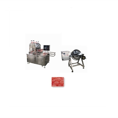 500kgs zachte bonen gummy snoep maken machine gummy snoep deponeren machine met ontwerp