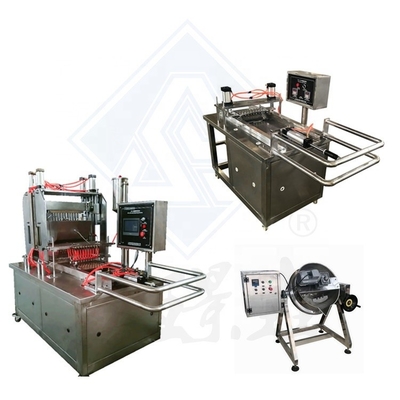 CE Bewezen Automatische Gummies Candy Productie Machine met hoge productiviteit