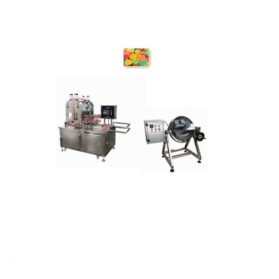 Hoge productiviteit 50 kg/uur Pectine Bear Gummy Machine Depositor Jelly Gummy Candy Maker 3kw