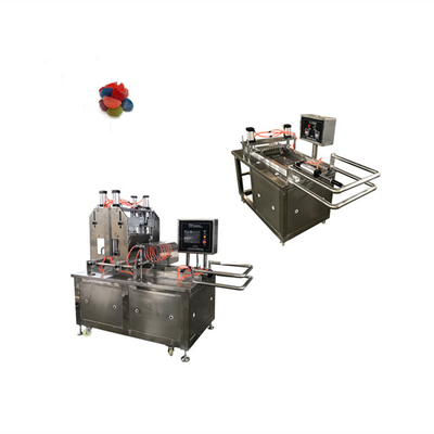 Hoge productiviteit 50 kg/uur Pectine Bear Gummy Machine Depositor Jelly Gummy Candy Maker 3kw