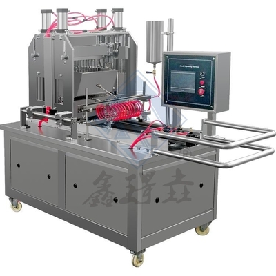 500 kg automatische industriële elektrische gummi snoepmachine voor het maken van gelei en harde snoep