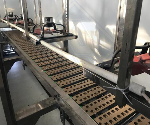 Geavanceerde Jelly Candy Making Machine voor Candy 500kgs Output Automatische Productie Lijn