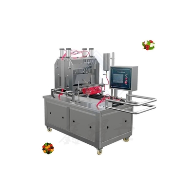 Dubbelkleurige Gummies Depositor Jelly Gummy Candy Maker Multifunctionele machines