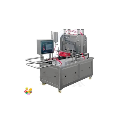 Dubbelkleurige Gummies Depositor Jelly Gummy Candy Maker Multifunctionele machines