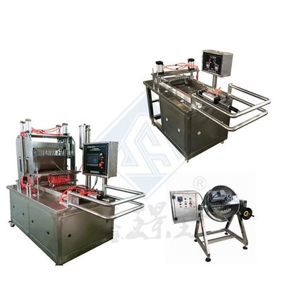 Automatische Gummi Candy Machine voor het maken van Pectin Candy Hard Soft Jelly Candy Chocolate