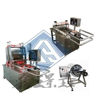 Aanpasbare kleine multi-smaak harde / zachte Jelly Candy Machine voor Toffees en meer