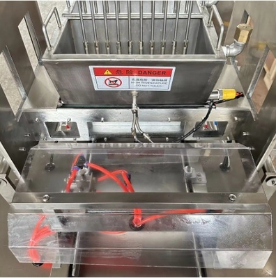 Sandwich-meerdere kleuren pectine gelatine zachte snoep gietmachine voor snoepproductie