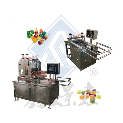 Semi-automatische glucose gummy candy depositor voor aanpasbare suiker gel fudge blik